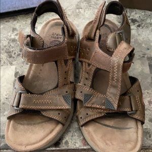 Earth spirit sandals brown adjustable